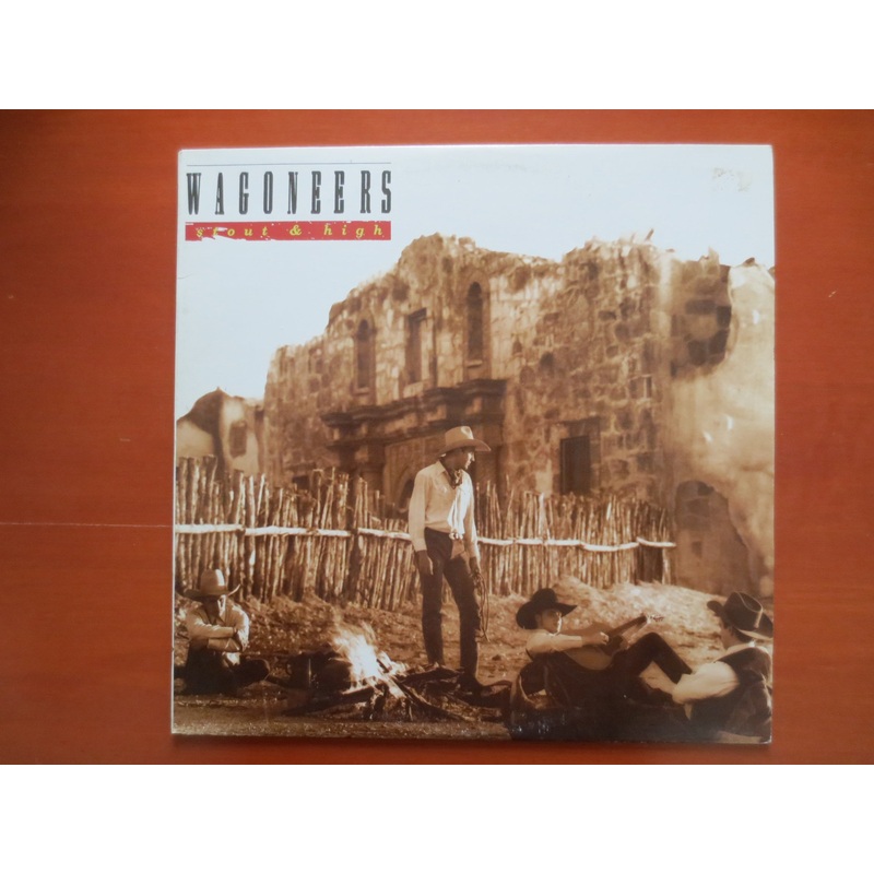 WAGONEERS, STOUT and HIGH Lp, Wagoneers Album, Wagoneers Vinyl, Wagoneers Lp, Vintage Vinyl, Vinyl Lp, 1988 Records