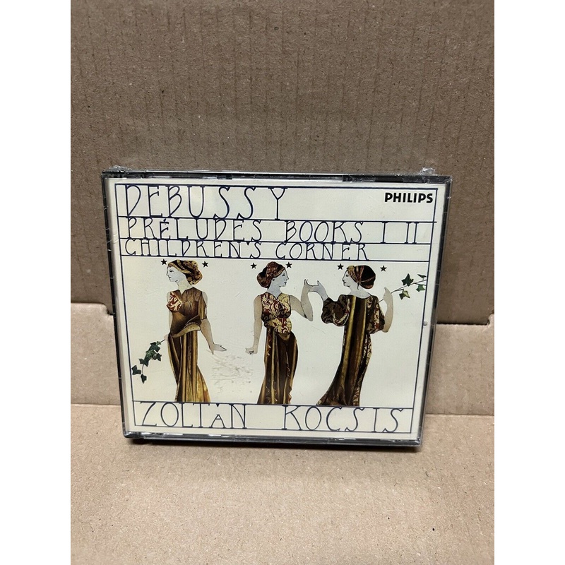 2xCD Zoltan Kocsis Debussy: Preludes Books I & II, Children's Corner 1998 Import