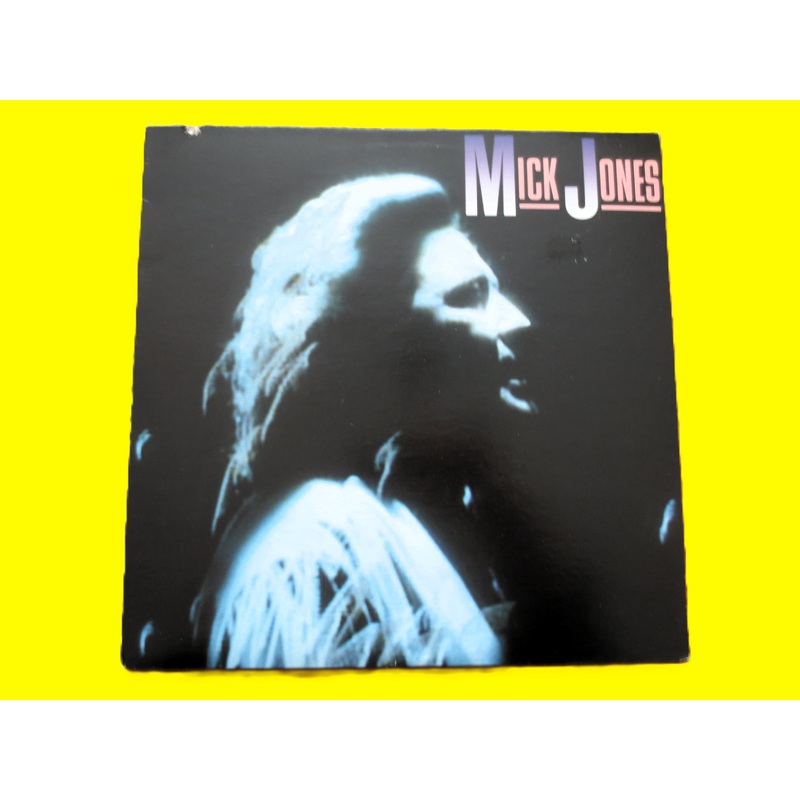MICK JONES, Debut Album, FOREIGNER Records, Vinyl, 1989 Records, Vintage Lp