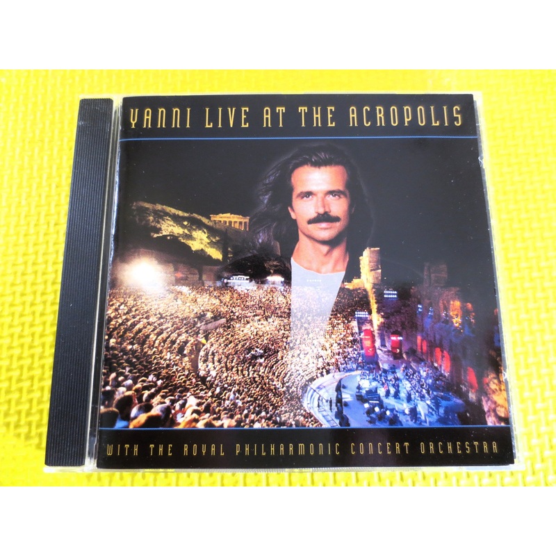 YANNI, Live at the ACROPOLIS, YANNI Cd, Jazz Cd, Classical Music, Jazz Album, Yanni Music, Easy Listening Cd, Vintage Cd, 1994 Compact Discs
