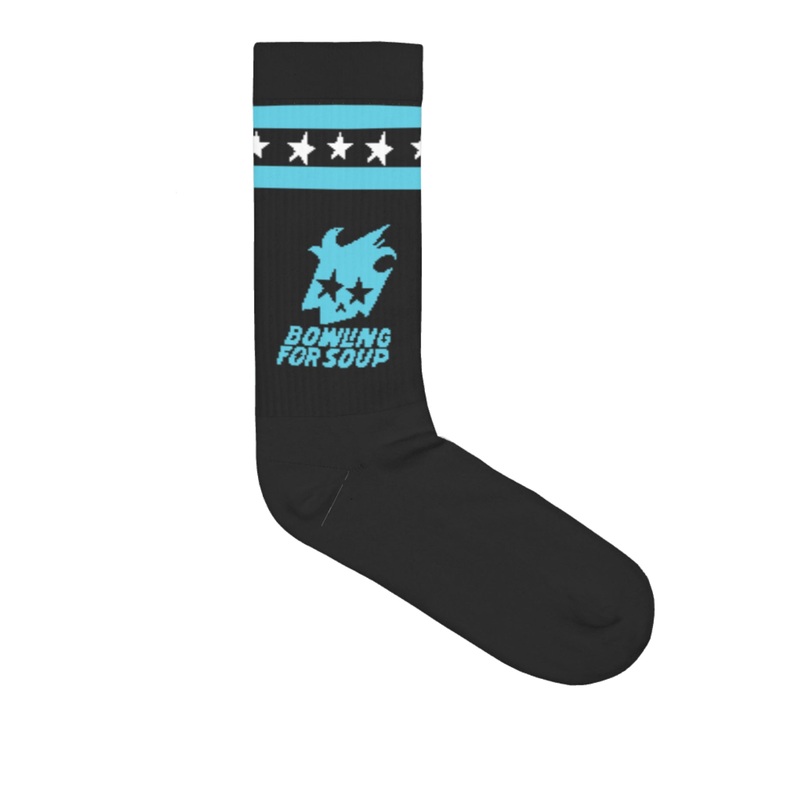 Bowling For Soup - Skull Logo Socks