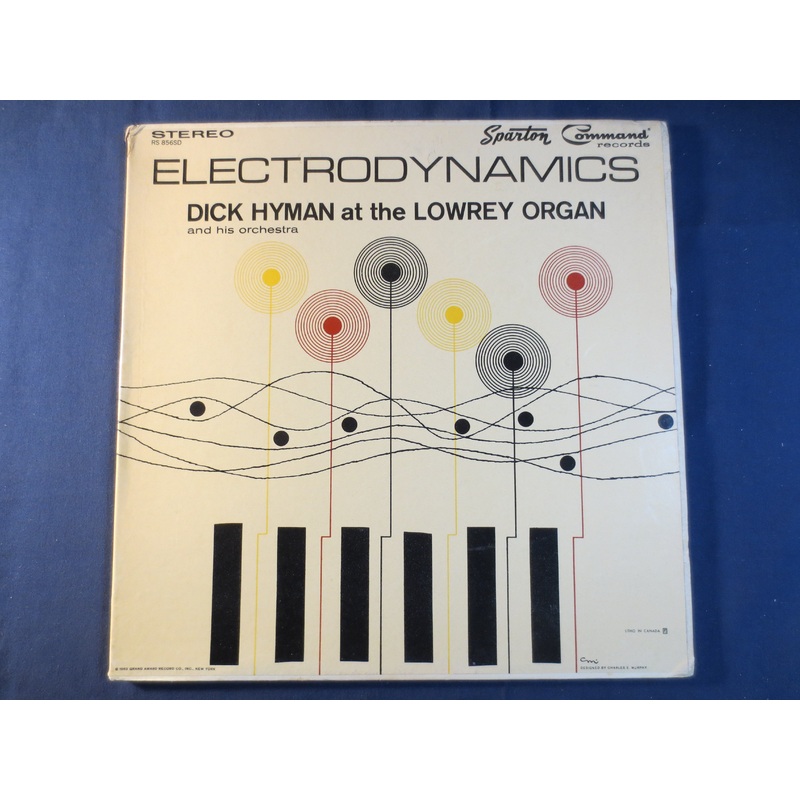 DICK HYMAN, ELECTRODYNAMICS, Jazz Record, Jazz Vinyl, Vintage Vinyl, Records, Vinyl, Vinyl Record, Vinyl Lp, 1963 Records