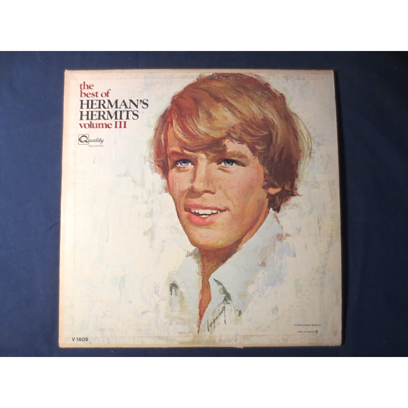 HERMAN'S HERMITS, The BEST of, Volume 3, Pop Record, Pop Vinyl, Vintage Vinyl, Record Vinyl, Vinyl Record, Lp, 1967 Records