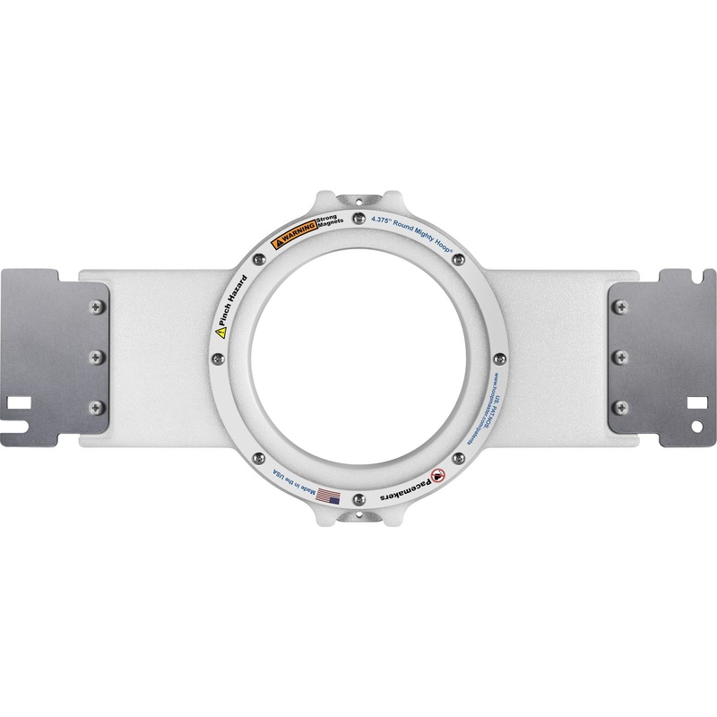 Mighty Hoop - 4.357 inch Magnetic Hoop for Brother PRS100 Embroidery Machine