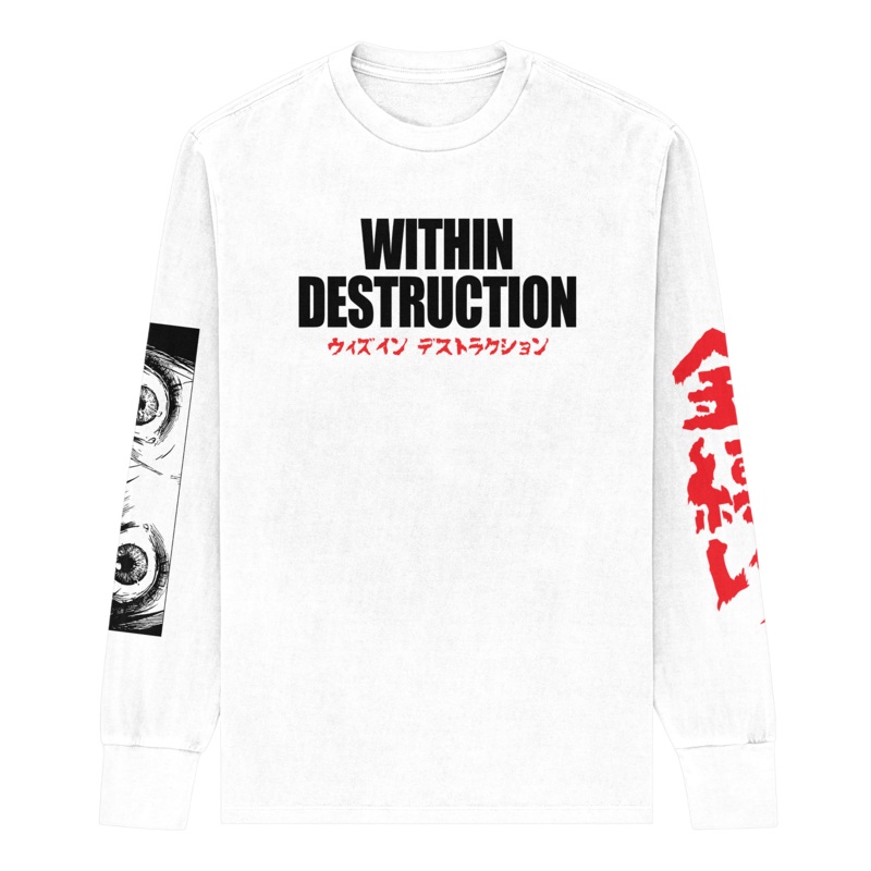 Within Destruction - 'Kanashibari' White Long Sleeve