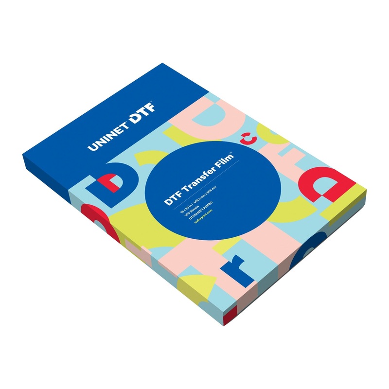 Uninet Direct to Film Triple Coated Transfer Film 16" x 20" - 100 Sheets