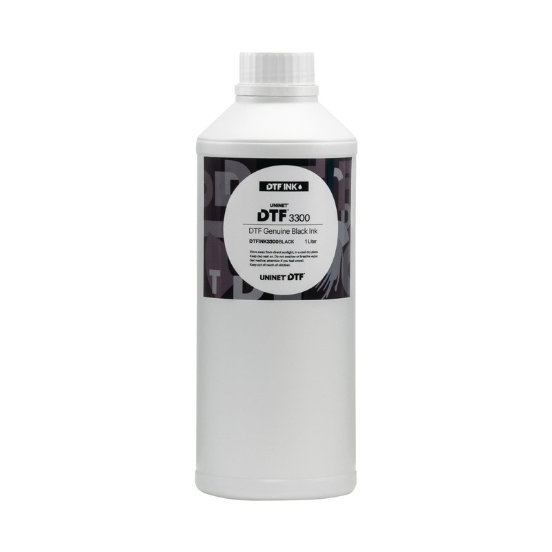 Uninet 3300 Direct to Film (DTF) Black Ink - 1 Liter