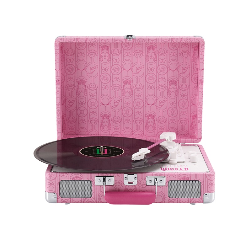 Wicked Glinda Cruiser Record Player In Pink