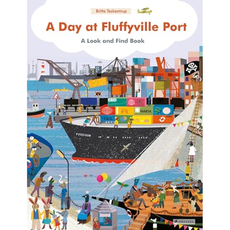 A Day at Fluffyville Port : A Look and Find Book