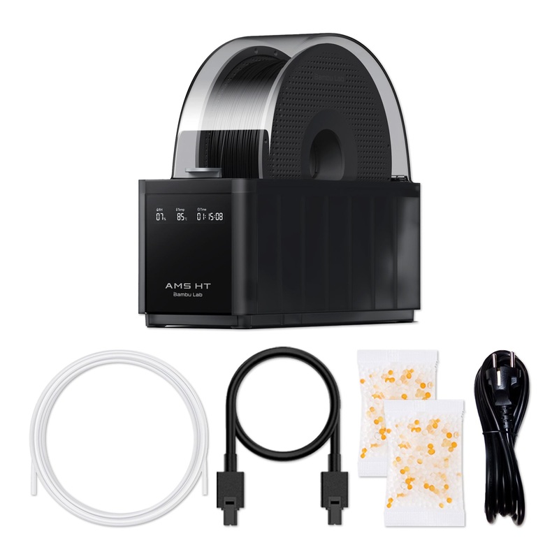 Bambu Lab Single Spool Automatic Material System (AMS) HT with Filament Dryer