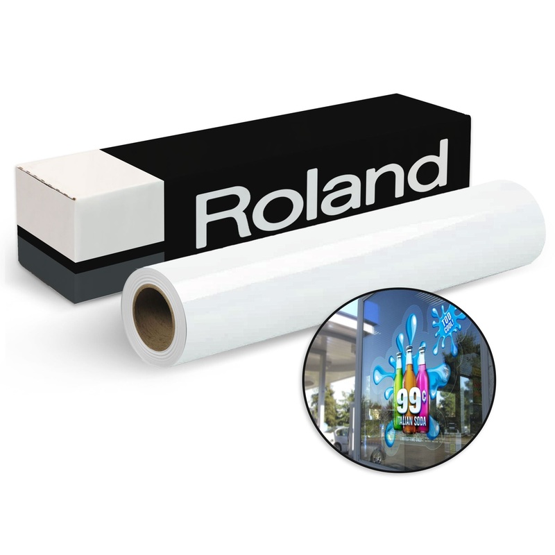 Roland Clear Static Cling - 30" x 75 FT