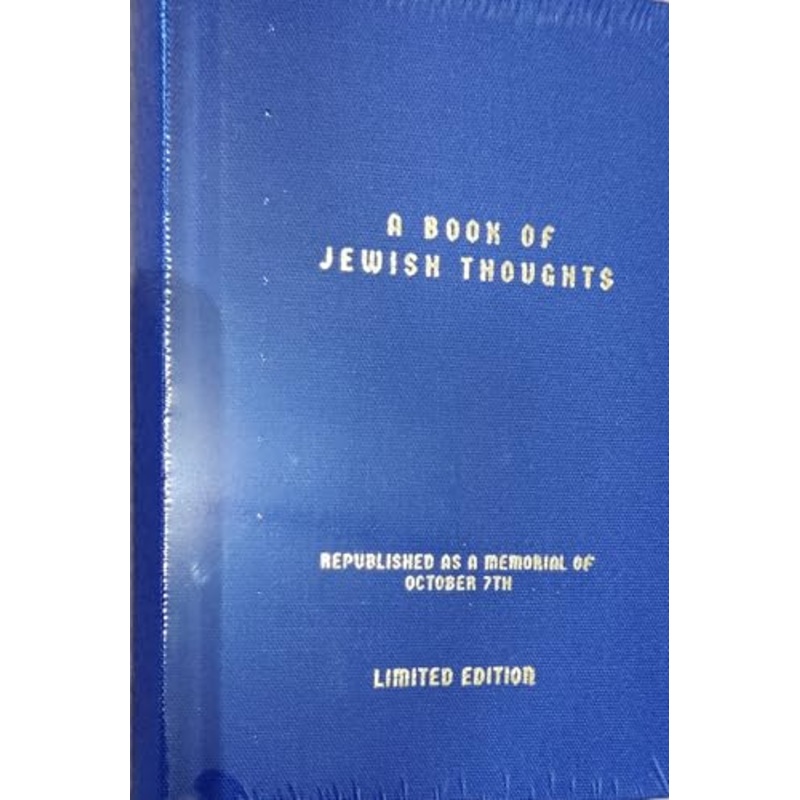 A Book of Jewish Thoughts