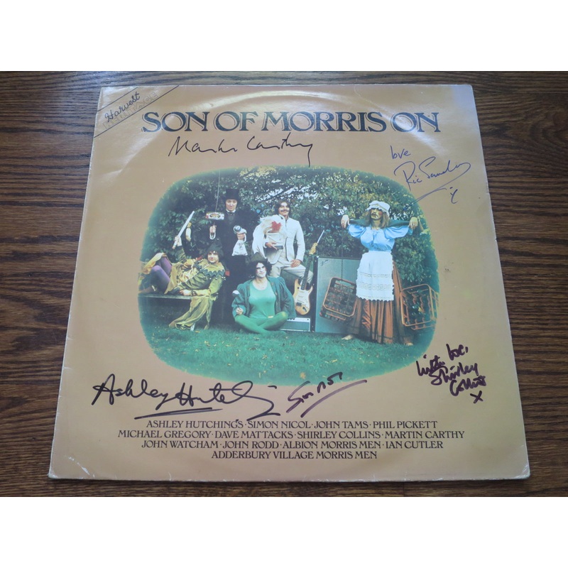 Various Artists - Som Of Morris On (signed by Hutchings, Nicol, Carthy, Collins)