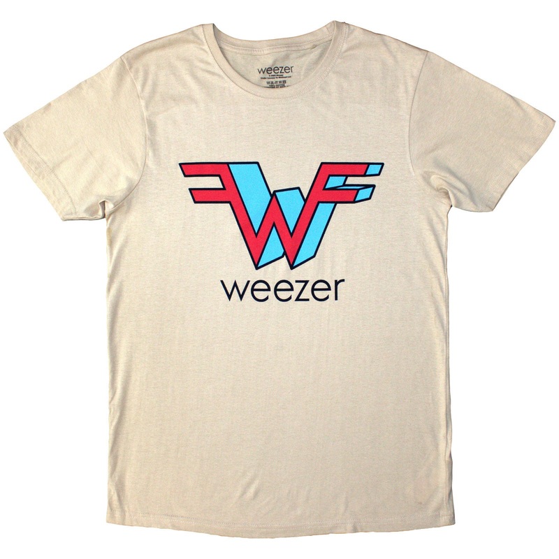 Weezer Unisex T-Shirt: W Sand