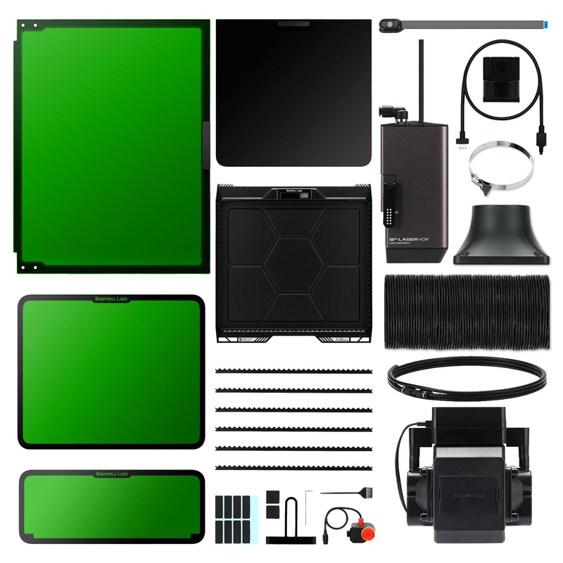 Bambu Lab H2D & H2C Laser Upgrade Kit - 40w