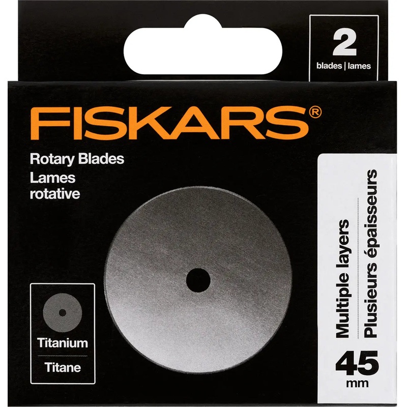 45mm Titanium Coated Replacement Rotary Blade 2ct