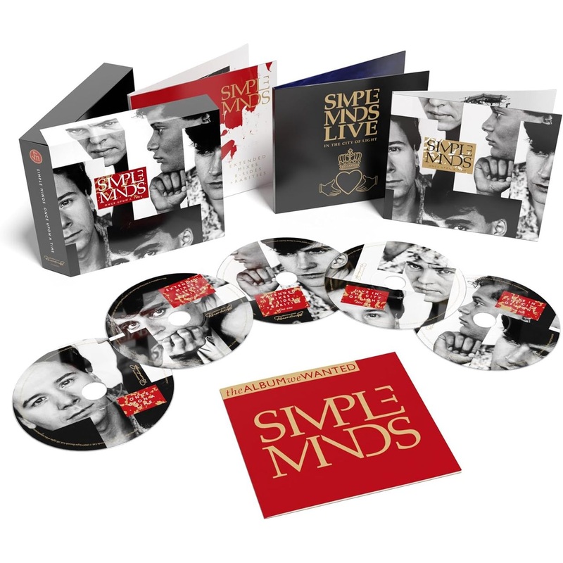 Simple Minds Once Upon A Time - 40th Anniversary Edition - 5 x Remastered CDs - Box Set - Sealed UK Cd album box set