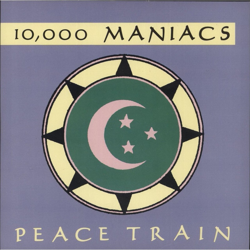 10,000 Maniacs Peace Train UK 7" vinyl