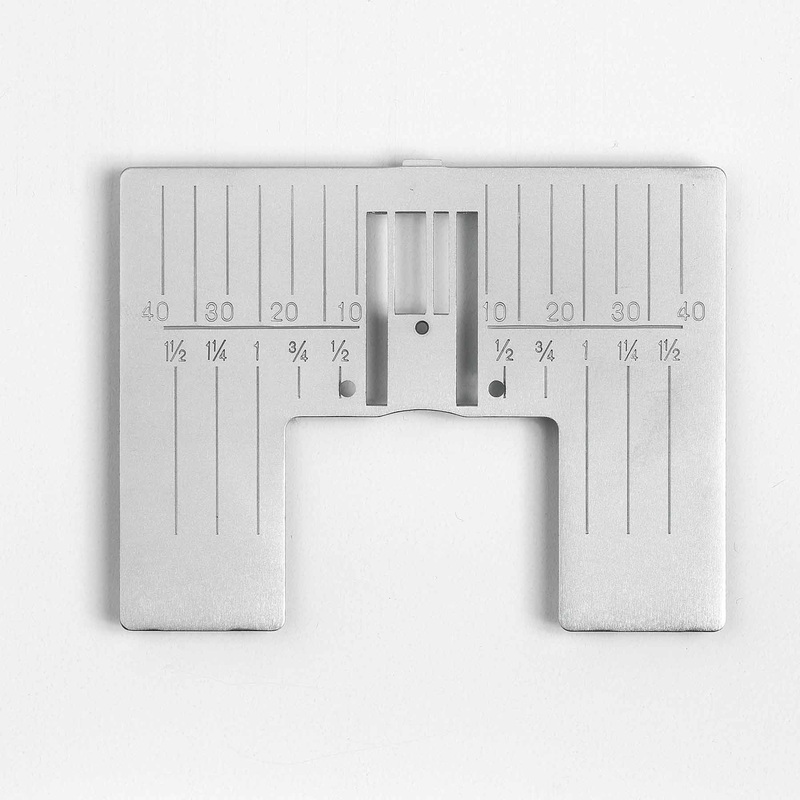 HUSQVARNA VIKING Straight Stitch Needle Plate With Inch Markings
