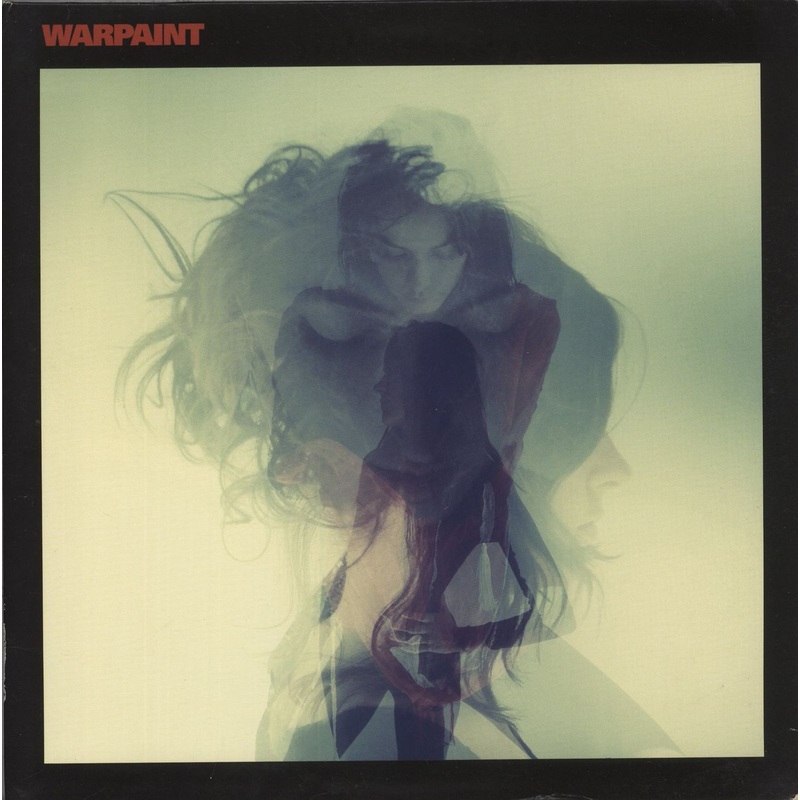 Warpaint Warpaint - Red Etched Vinyl + Autographed Print - VG Sleeve UK 2-LP vinyl set