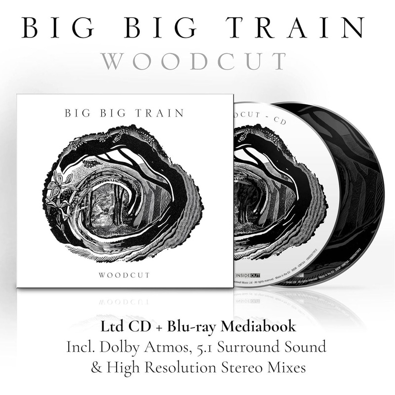 Big Big Train Woodcut - CD + Blu-Ray 5.1 | Dolby Atmos Mix - Mediabook - Sealed UK CD album
