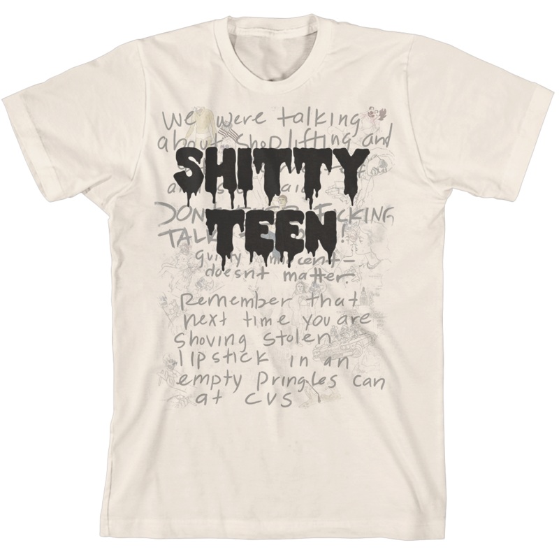 Shitty Teen Neighborhood T-Shirt CREAM+