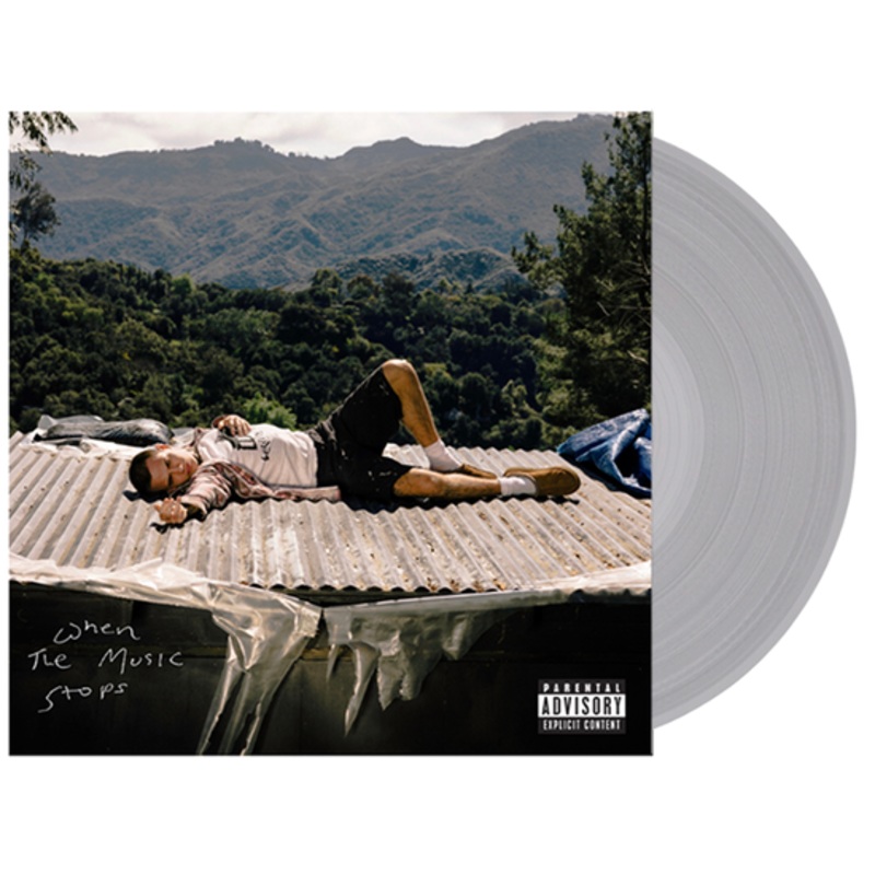 WHEN THE MUSIC STOPS Clear Vinyl