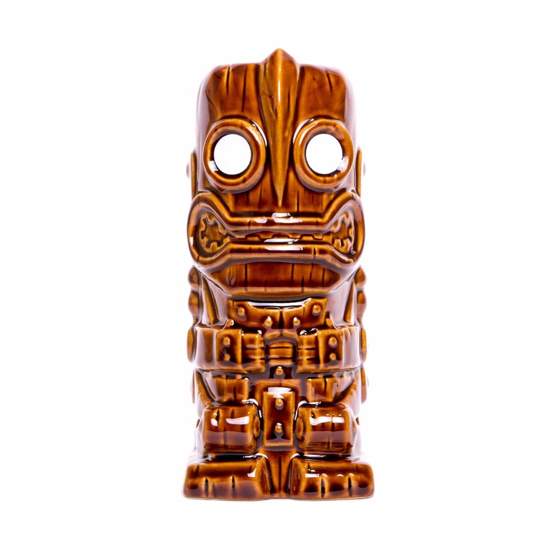 Iron Giant Ceramic Tiki (Brown Variant)