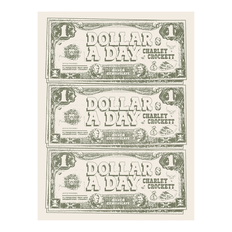 Dollar A Day Poster